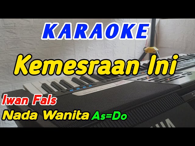 Kemesraan-Karaoke-Nada Wanita As=Do class=