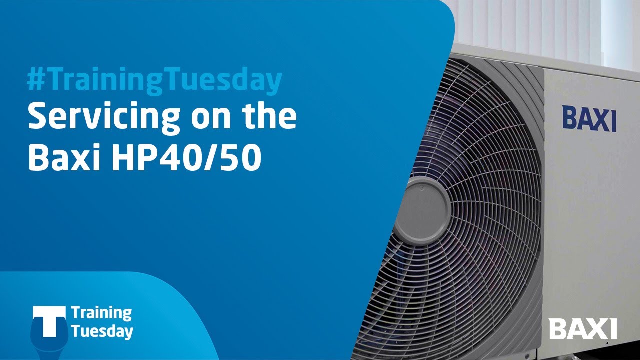 An overview of servicing required on the Baxi HP40/50 air source heat pump