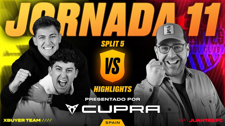 XBUYER TEAM de XBUYER VS Jijantes FC de GERARD ROMERO | Resumen Partido Jornada 11 (10-8)