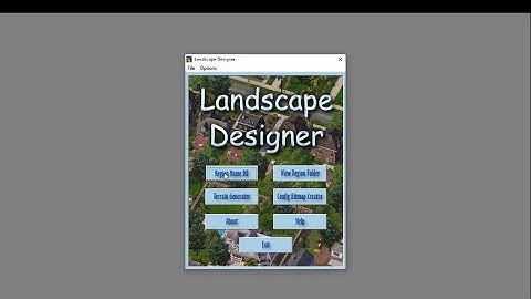 Sim City 4 Landscape Designer