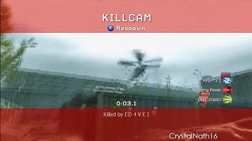 Call Of Duty 4 - WTF! Direct Impact Kill With A Grenade