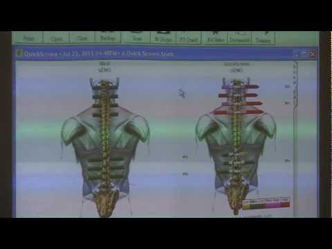 Chiropractic Adjustment, Surface EMG Scans & Spinal Alignment By Dr. Madden