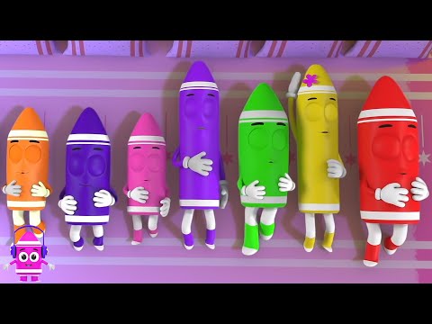 Baby Rainbow Dix Dans le Lit, Préscolaires Chansons et Comptines pour Bébés