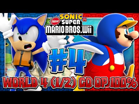 sonic in new super mario bros wii