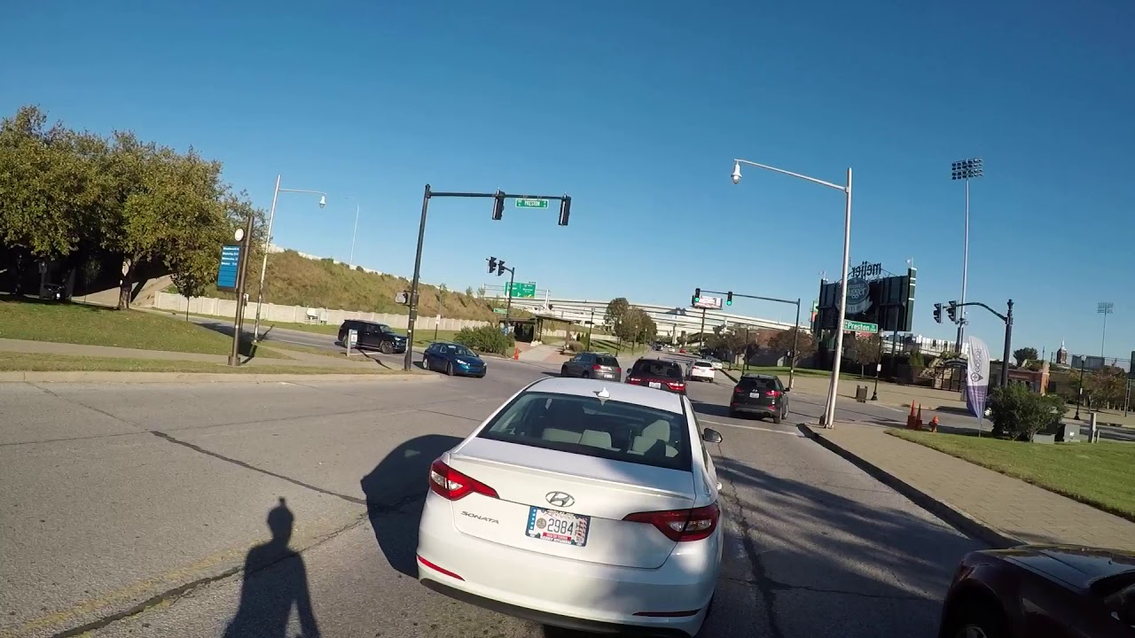 Rear ended a car at green light... whoops - YouTube