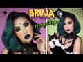 Maquillaje de BRUJA colorida 🕸️🕷️ WITCH makeup tutorial | auroramakeup