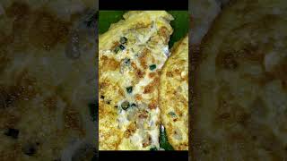 Banana Leaf Omelette Thali🍳🌿#shorts #OmeletteThali #BananaLeafMeal #DesiFood #Omelette #FoodPlating