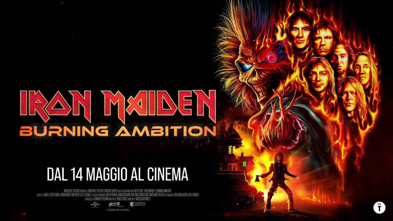 IRON MAIDEN: BURNING AMBITION | Dal 14 maggio al cinema - YouTube