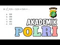 (10 SOAL ASLI) TES AKADEMIK POLRI‼️