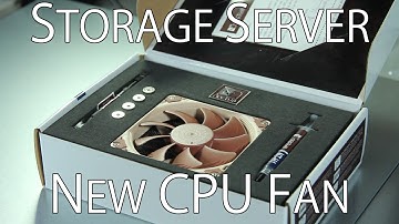 CPU Cooler Upgrade and Racking the Storage Server - Build Log Part 3