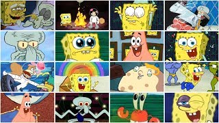 SPONGEBOB GAME FRENZY ALL FAILS + ALL WINS