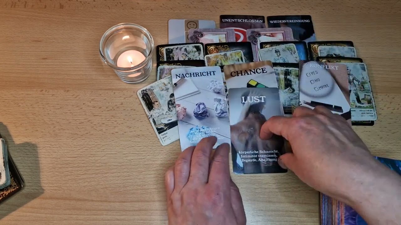 Er muss die ganze Zeit an dich denken. 