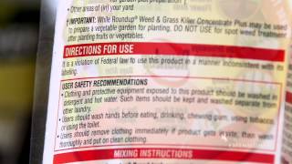 Understanding Pesticide Labels | From the Ground Up