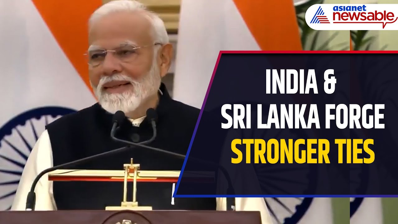 PM Modi & Sri Lankan President Dissanayake Discuss Energy, Digital, and Connectivity