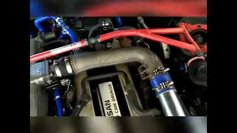 Skyline R32 turbosmart blow off valve installed and test