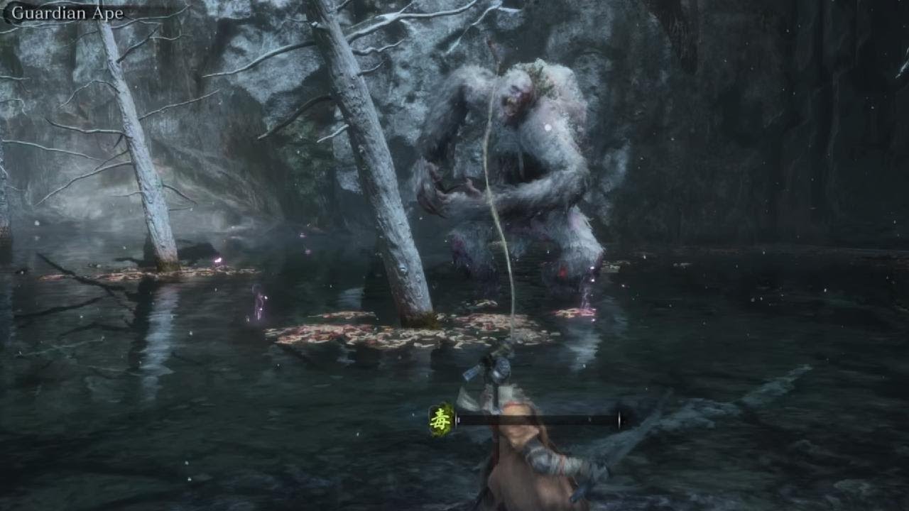 Guardian Ape Boss Fight | Sekiro: Shadows Die Twice PS5 - YouTube