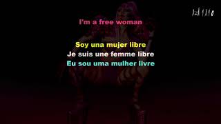 Lady Gaga - Free Woman (Lyrics) (Letra) (Paroles) (Legendado)