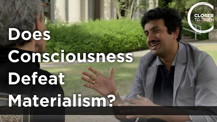 Anirban Bandyopadhyay - Does Consciousness Defeat Materialism?