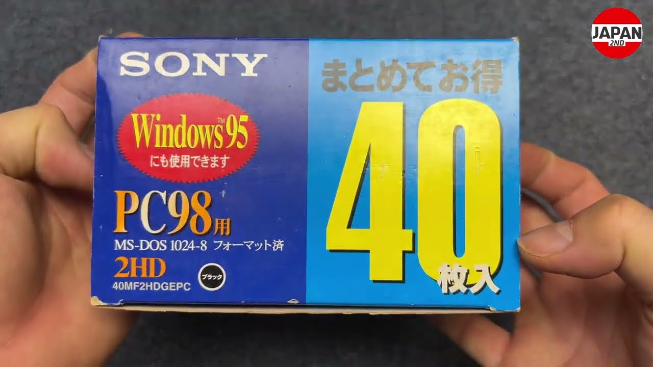 Sony 40MF2HDGEPC Floppy Disk PC-98 2HD 40 Pack | ソニー PC-98用