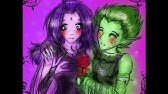 Beast Boy Raven Fan Art Cosmic Love Youtube Beast Boy Raven Fan Art Cosmic Love Youtube