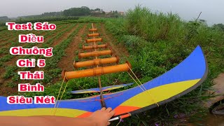 Ba Sói Tv Lần Đầu Được Test Sáo Diều Chuông D50 9 Quả Chỉ 5 Thái Bình Siêu Nét