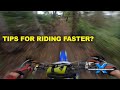 How to ride faster on dirt bikescross training enduro