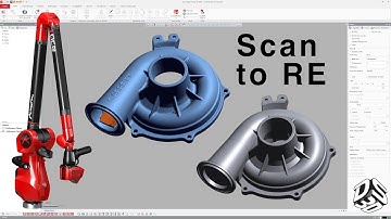 3D Scanning & Reverse Engineering using Kreon Arm CMM 3D Scanner and Geomagic Design X