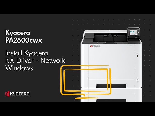 【動作確認ＯＫ】KYOCERA　TD Kyocera PA2100cwx KX driver download and installation - YouTube