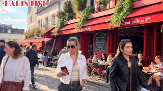 [🇫🇷PARIS WALK LIVE] Paris Bonjour Montmartre Walk Live Streaming 09/MAY/2024