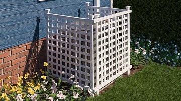 Liberty Lattice AC Screen Kit Assembly and Installation