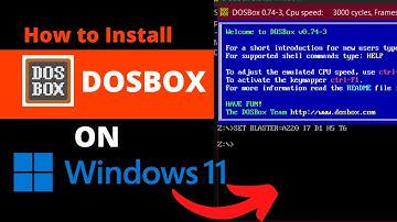 How to Install and Uninstall DOSBox from Windows (Easy)