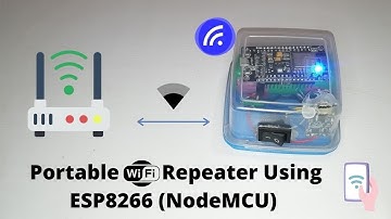 Portable Wi-Fi Repeater using NodeMCU || ESP8266 Wi-Fi NAT Router