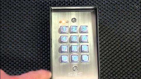 DC60SS   Programming A Single User Code On Relay 2