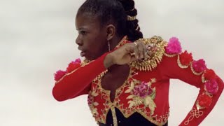 Surya Bonaly 🇫🇷5️⃣ 1992 Albertville free skate | Flamenco