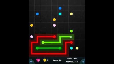 flow game facebook - 10 x 10 mania level 80 Connect the dots