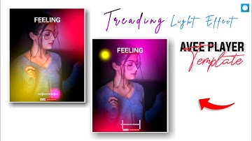 New Avee Player Portrait Size Template Download | Avee Player Template Download Link New | 2020