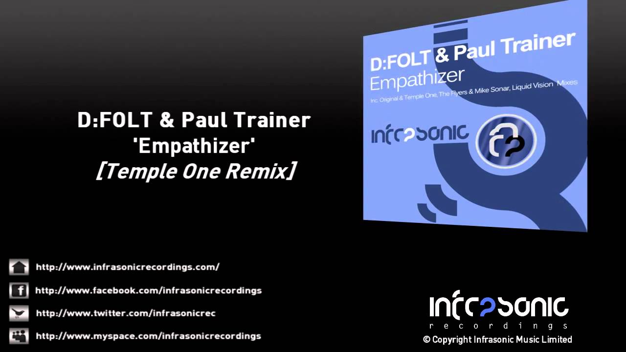 Watch D:FOLT & Paul Trainer - Empathizer (Temple One Remix) on YouTube