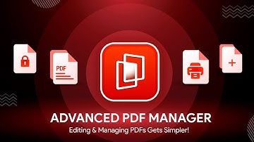 Advanced PDF Manager - Best Tool to Manage your PDF Files