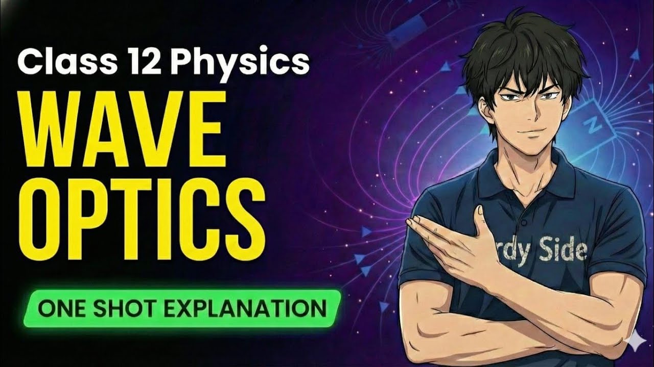 🔥 Wave Optics – Class 12 Physics | One Shot - YouTube