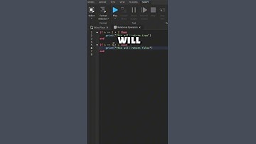 Relational Operators Part 1! | Roblox Studio Tutorial Part 44 #robloxfyp #robloxstudio #OBTADG