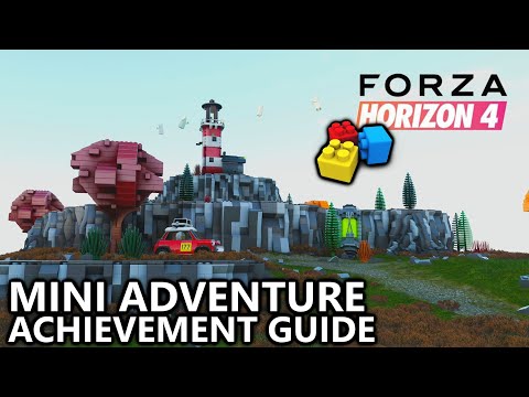 forza-horizon-4-lego---mini-adventure-achievement-guide---mini-cooper-oasis-to-lighthouse-in-1m-45s