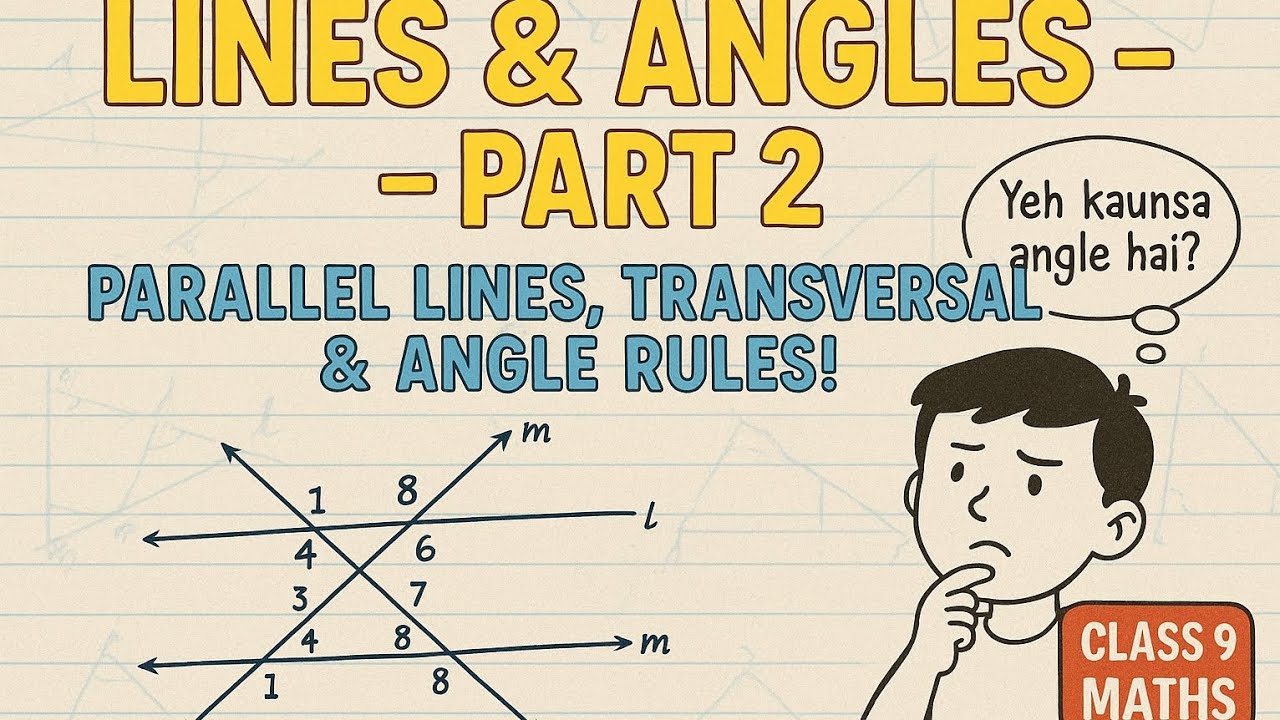 Lines and Angles Class-9 (Part-2) || For CBSE, ICSE and Other state ...