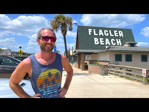 Florida VLOG - Visiting Flagler Beach For The First Time!