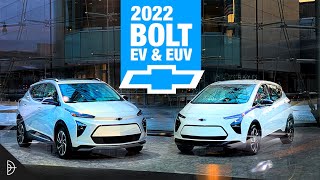 2022 Bolt EV &amp; EUV Seen in DETROIT