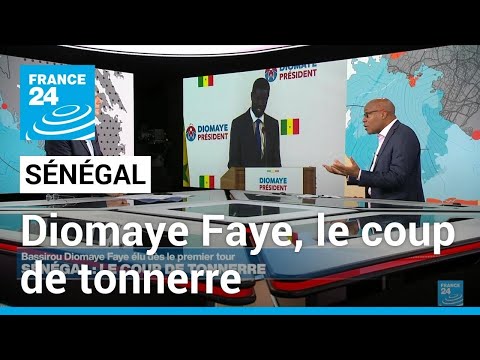 Au Sénégal, Bassirou Diomaye Faye élu dès le premier tour : un coup de tonnerre • FRANCE 24