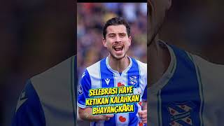 selebrasi haye ketika kalahkan bhayangkara #tomhaye #persib #bobotoh #bhayangkarapresisi #sepakbola