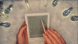 ASMR 5 hours inaudible reading *so tingly* 💫 clicky whispers, word tracing, mouth sounds