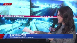 Behind the scenes of the Iowa DOT command center