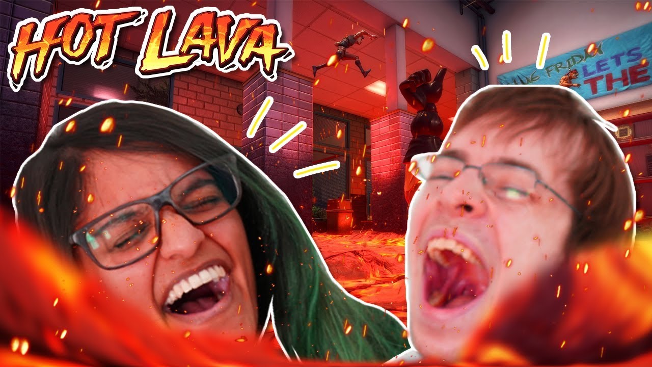 LAVA PÅ LEGEPLADSEN 😰🔥 | Hot Lava