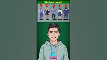 IQ quiz:who is not human? #iqtest #quiztime #quizchallenge #uk #us #facts #challenge #IQquiz